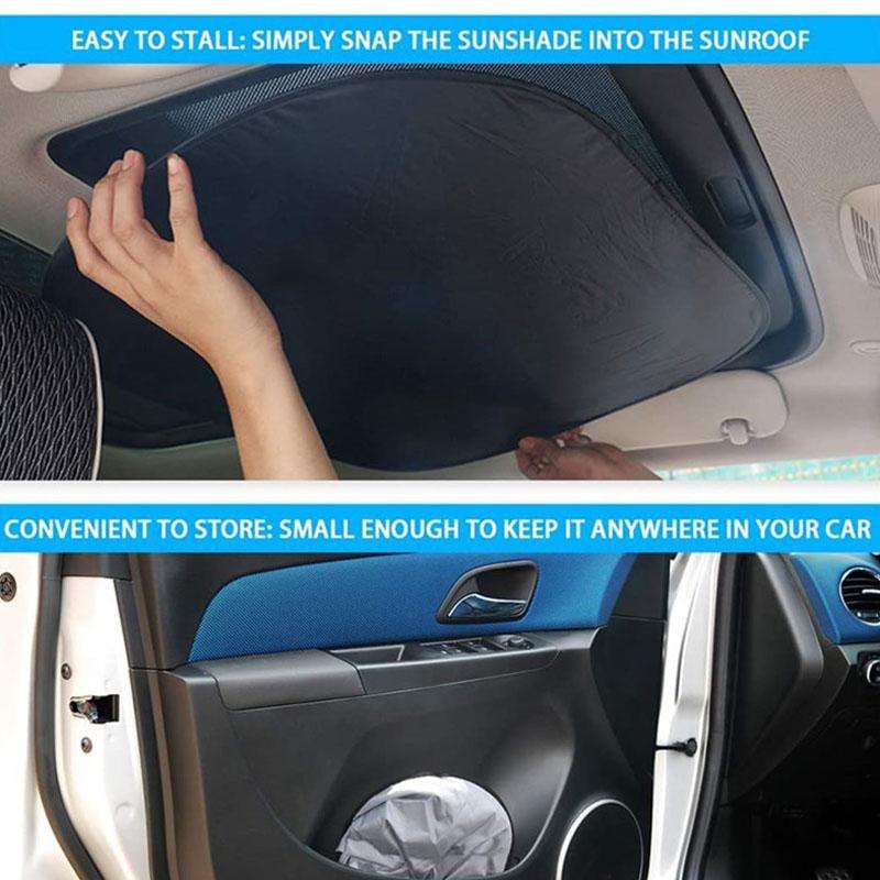 48 x 70cm For BMW Mini Car Roof Heat Insulation UV Reflective Sunshade Cover(Style A)