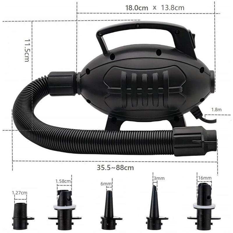 GLD-602 600W Home Brushed Mat High Power AC Electrical Inflatable Pump EU Plug