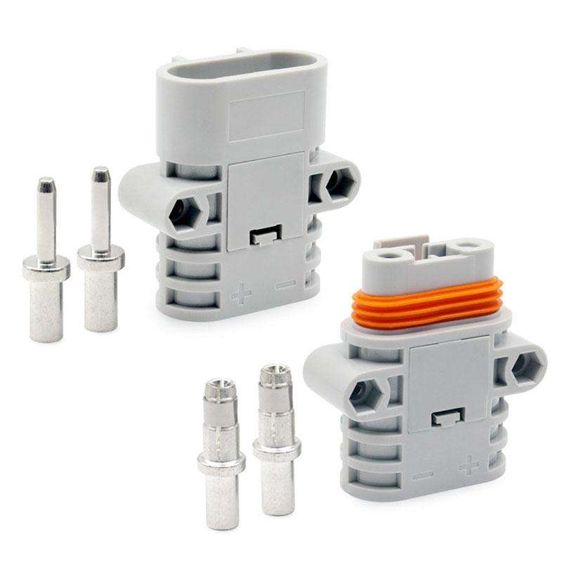 Anderson 50A 12V/24V Air Conditioner Waterproof Plugs Automotive Power Cord Connector(Male Cnnector)