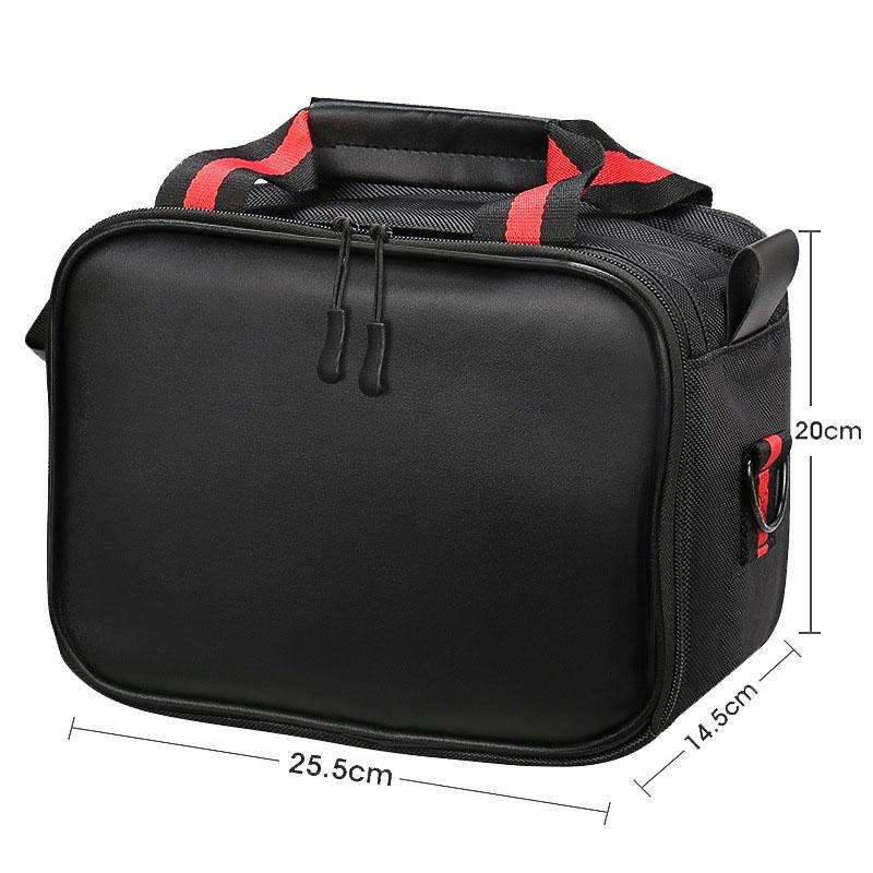 25.5 x 14.5 x 20cm Fiber Optic Cold Splicing Tools Classification Storage Bag Optical Power Meter Re