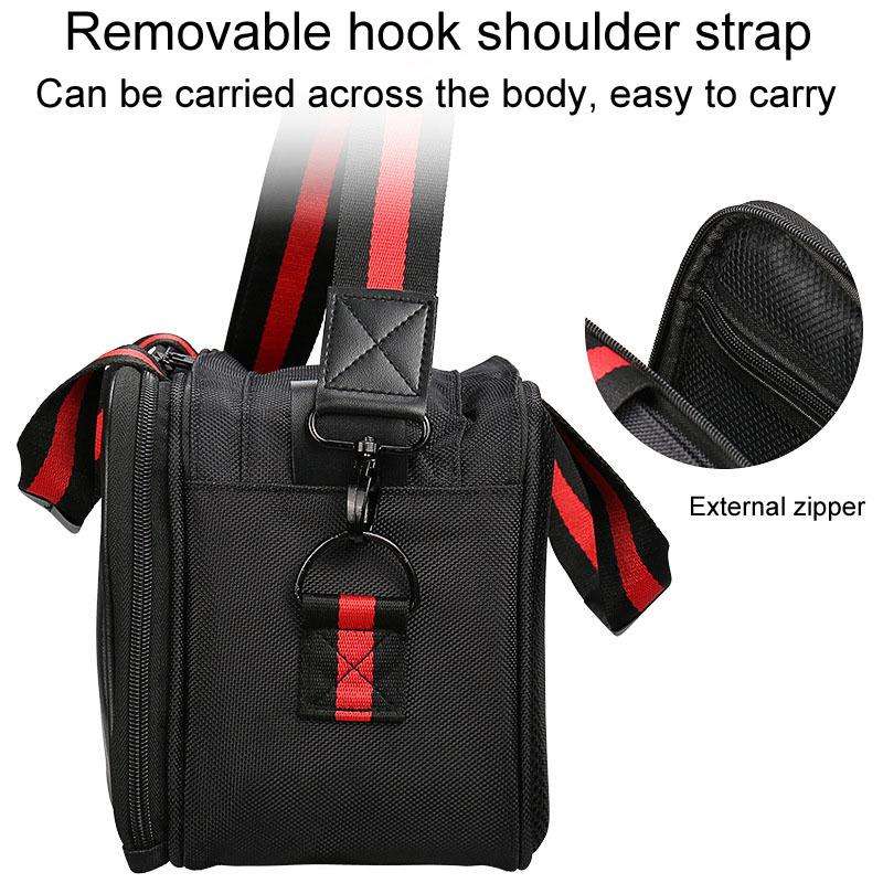 25.5 x 14.5 x 20cm Fiber Optic Cold Splicing Tools Classification Storage Bag Optical Power Meter Re