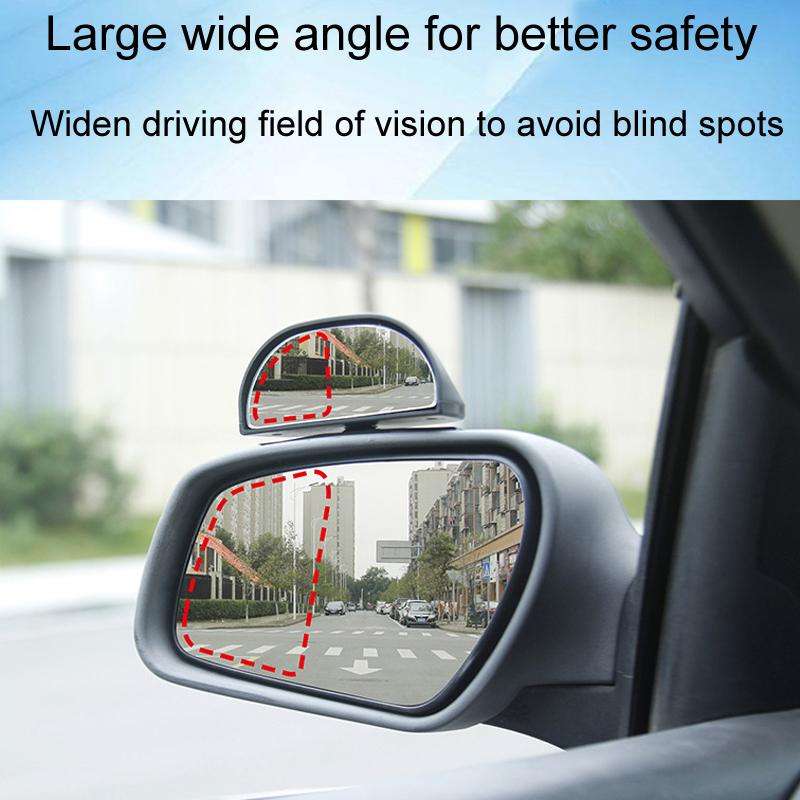 Trainer Car Rearview Mirror Plus Blind Spot Mirror Car Reversing Aid Car Small Round Mirror, Color: