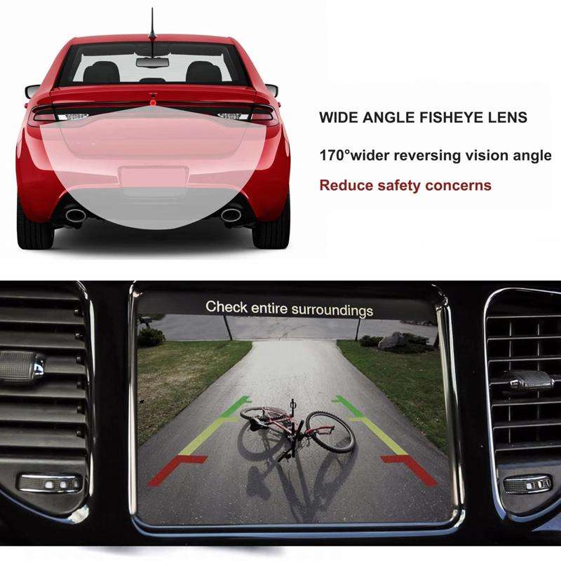56038990AA For 2013-2016 Dodge Dart Rearview Backup Camera PDC Parking Camera