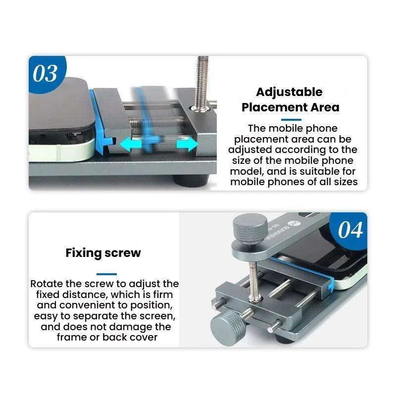SUNSHINE SS-601G LCD Screen Separator Free Heating Mobile Phone Screen Quick Removal Clamping Fixtur