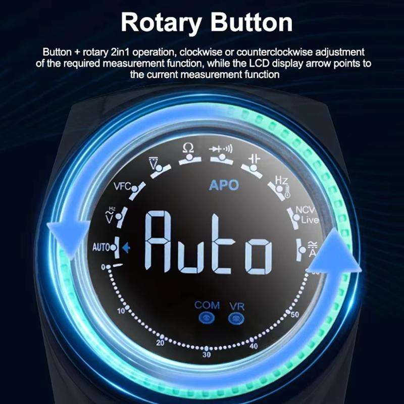 SUNSHINE DT-24R Rotary Auto Ranging Multimeter Voltage Resistance Measurement Buzzer
