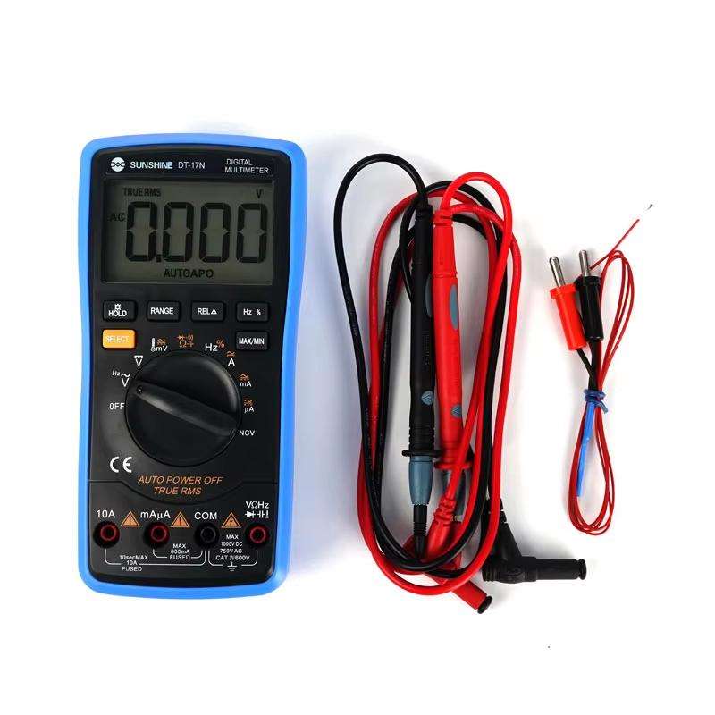 SUNSHINE DT-17N Auto Range Digital Multimeter LCD Display Tester Pen High Precision Measurement Of C