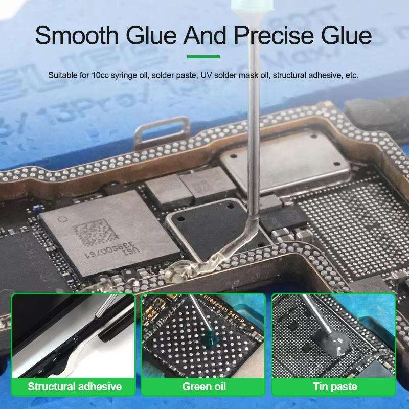 RELIFE RL-062C 3-5CC Manual Glue Tapper Cell Phone Repair Motherboard Soldering Oil Syringe Booster