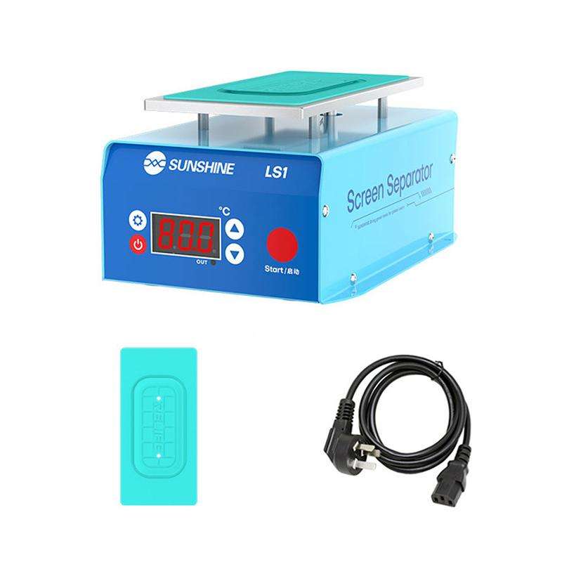 SUNSHINE LS1 Mobile Phone LCD Screen Repair Heated Separator Curved Straight Screen Frame Removal Ma
