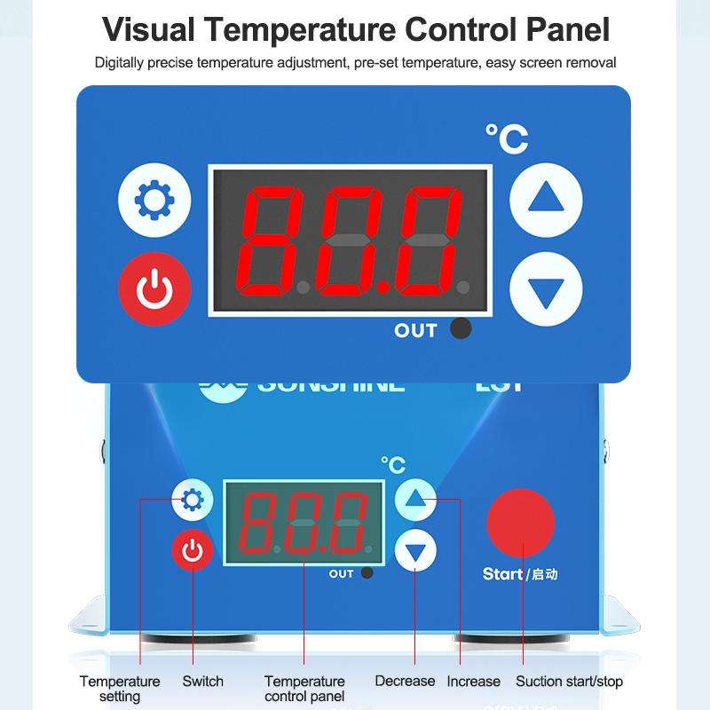 SUNSHINE LS1 Mobile Phone LCD Screen Repair Heated Separator Curved Straight Screen Frame Removal Ma