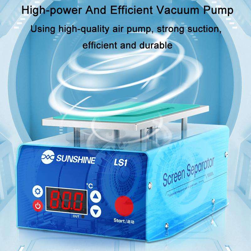 SUNSHINE LS1 Mobile Phone LCD Screen Repair Heated Separator Curved Straight Screen Frame Removal Ma