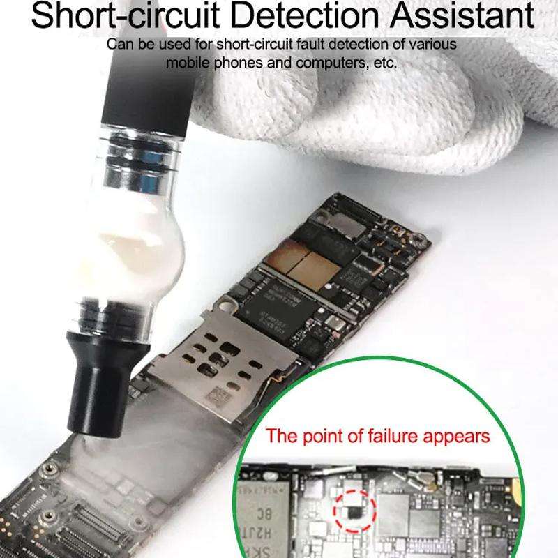 RELIFE Cell Phone Repair Rosin Fogging Pen Motherboard Short Circuit Detection No Soldering Iron Flu