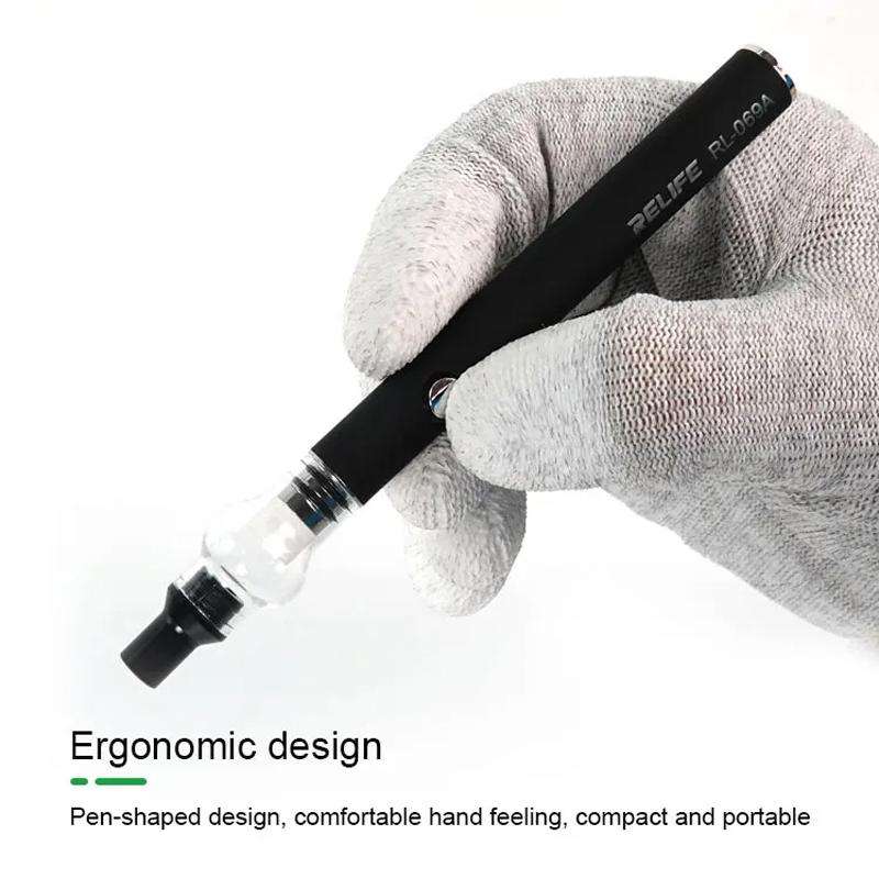 RELIFE Cell Phone Repair Rosin Fogging Pen Motherboard Short Circuit Detection No Soldering Iron Flu