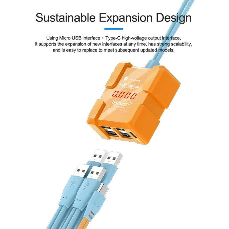 SUNSHINE iBoot D For iPhone Android Power Cable Mobile Phone Repair Tool Battery Power Test Boot Cab