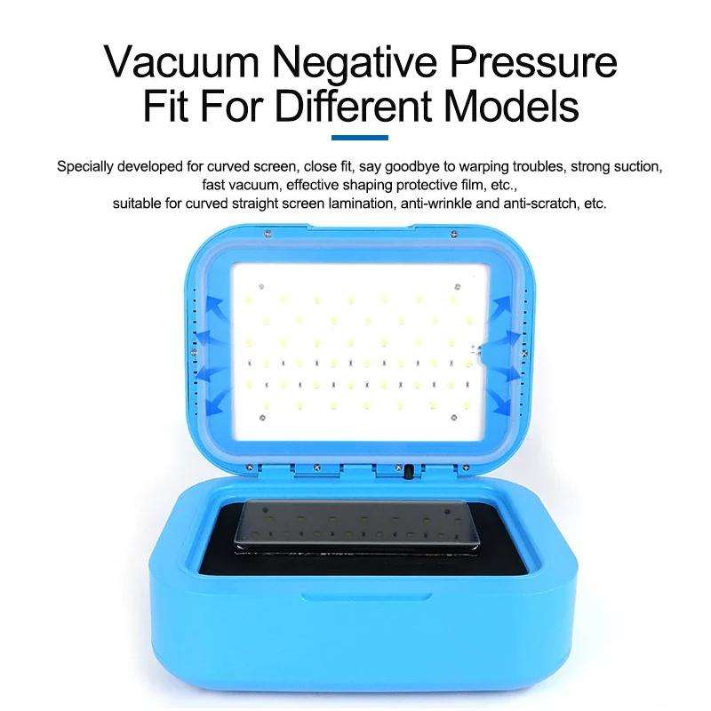 SUNSHINE S-918B Plus UV Curing Box Mobile Phone LCD Screen OCA Bonding Vacuum Laminated Machine(EU P