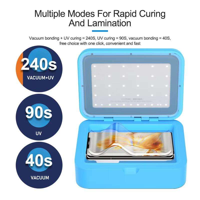 SUNSHINE S-918B SE Intelligent UV Light Curing Film Vacuum Laminator UV Curing + Vacuum Holding Mach