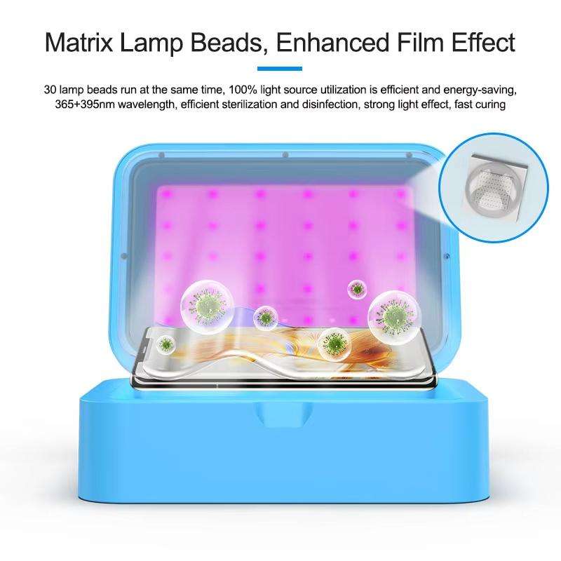 SUNSHINE S-918B SE Intelligent UV Light Curing Film Vacuum Laminator UV Curing + Vacuum Holding Mach