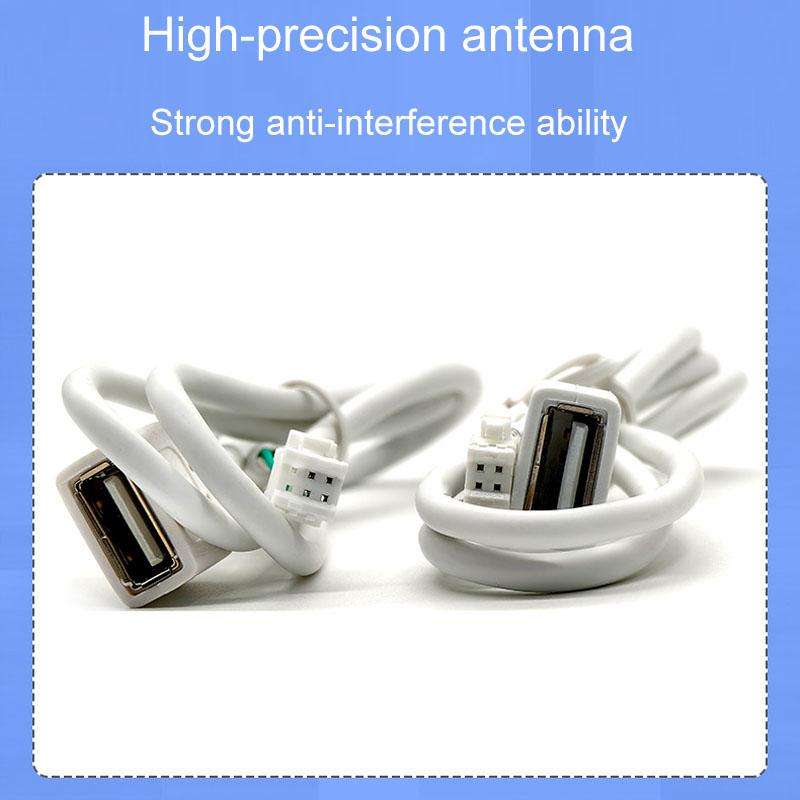 4pcs / Set Palminfo Android Navigation Cable GPS Antenna 4Pin 6Pin USB Cable Reverse Rear View Wire