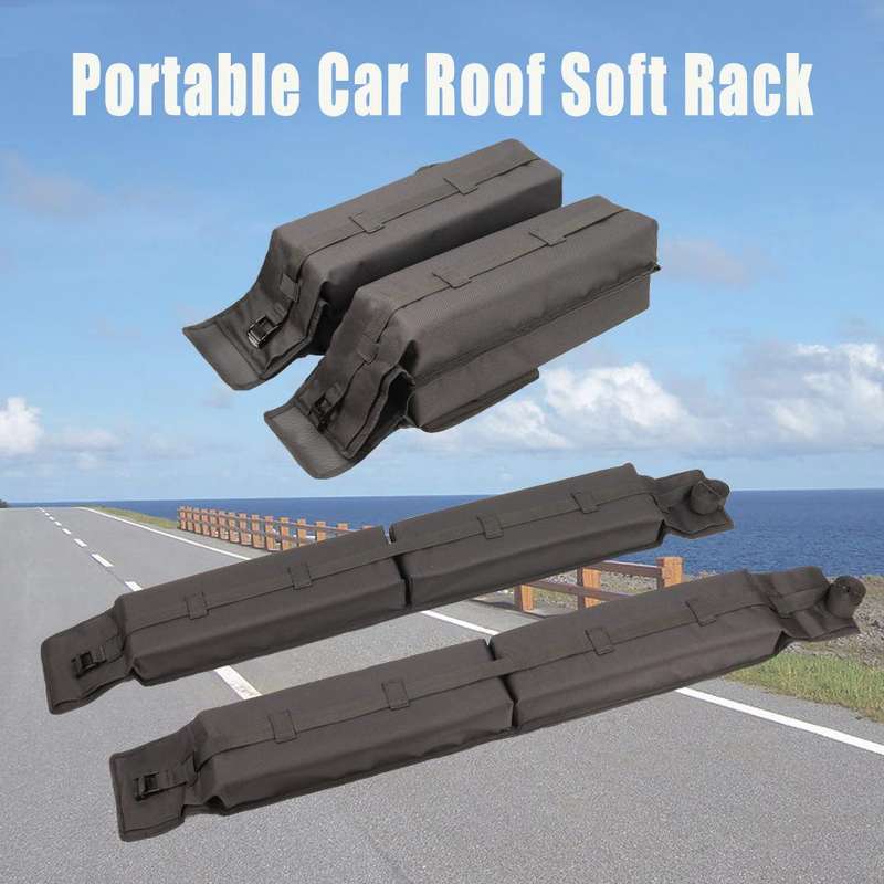 Car Roof Non-slip Luggage Surfboard Strap Soft Rack