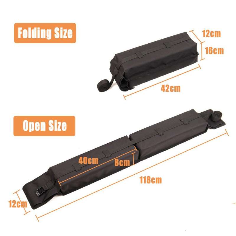 Car Roof Non-slip Luggage Surfboard Strap Soft Rack