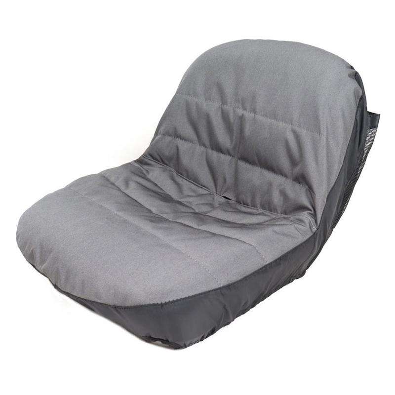 50x35x40cm Tractor Lawn Mower Oxford Cloth Seat Cover(Gray)