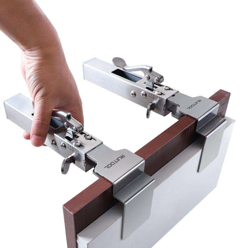 RUITOOL Stainless Steel Push Quick Drawer Clamp Adjustable Telescopic Woodworking Fixture Clamps, Sp