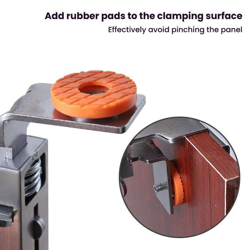 RUITOOL Stainless Steel Push Quick Drawer Clamp Adjustable Telescopic Woodworking Fixture Clamps, Sp