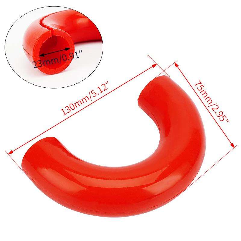 For Ford/Toyota Trailer Hitch Protection Ccover(Red)