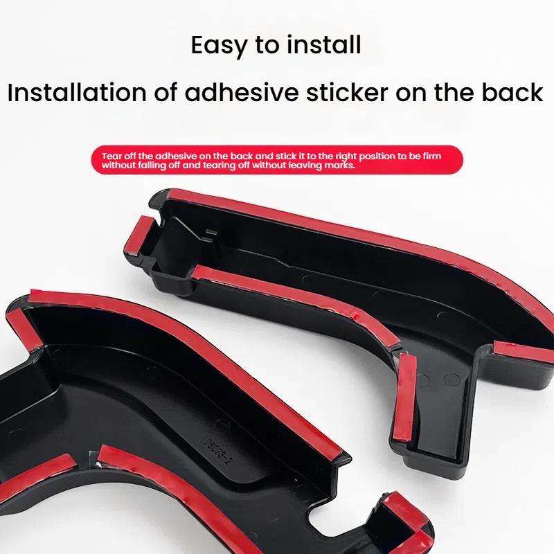 For Jeep Wrangler JL Rear Window Cable Decorative Cover(Black)