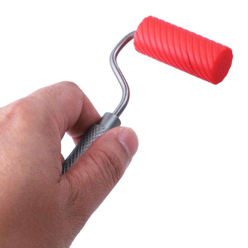 ZH9217-2 Glue Tray Brush Tool Silicone Case Roller Brush Reusable Paint Tray Woodworking Glue Contai