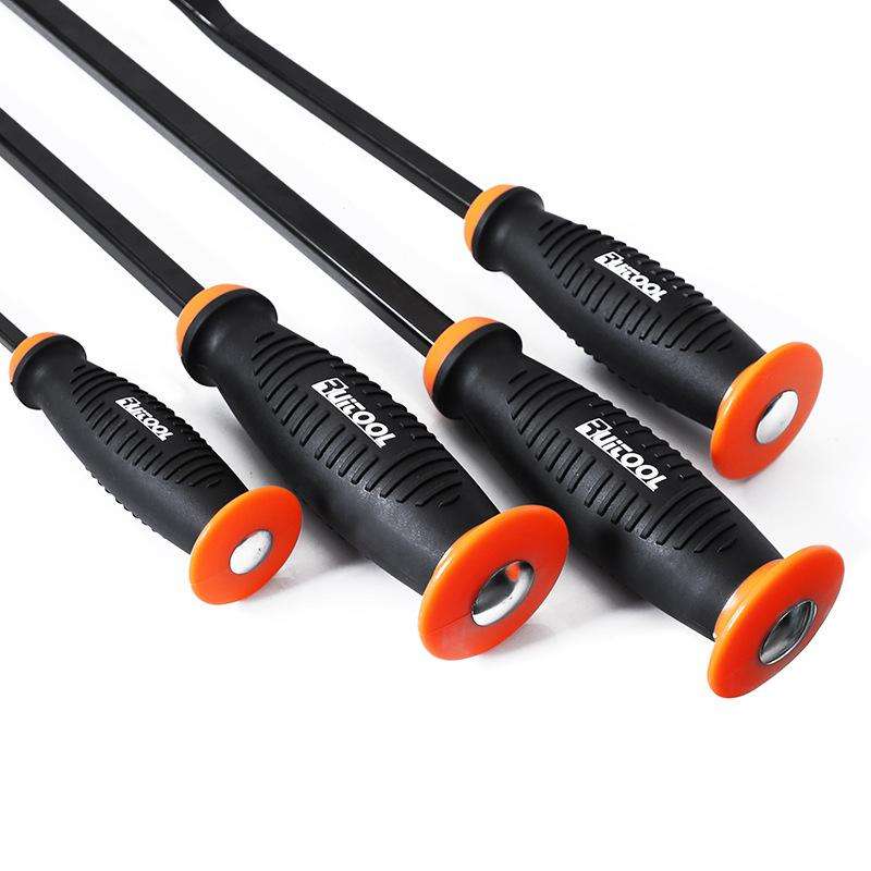 18 inch RUITOOL Multi-function Pry Bar Crowbar Labor-saving Lever Nailer Car Tire Repair Tire Pickin