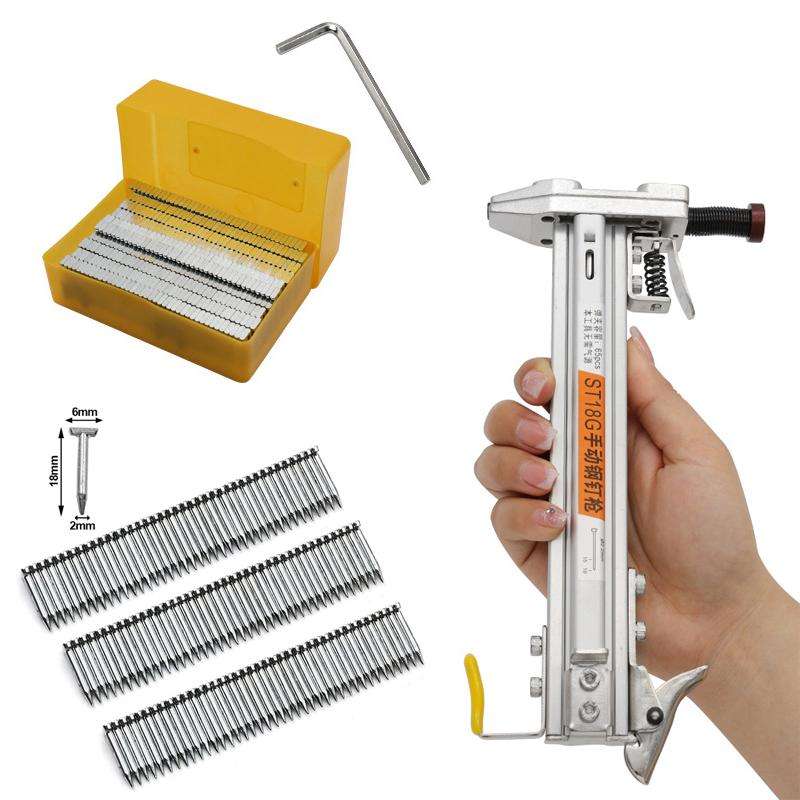 Manual Wire Trough Steel Nail Cement Nail Tool, Specifications: ST18