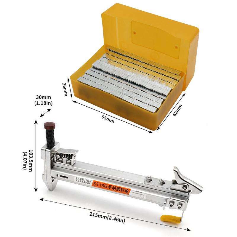Manual Wire Trough Steel Nail Cement Nail Tool, Specifications: ST18