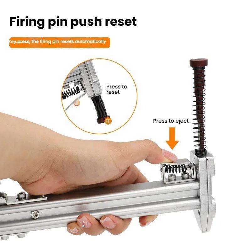 Manual Wire Trough Steel Nail Cement Nail Tool, Specifications: ST18