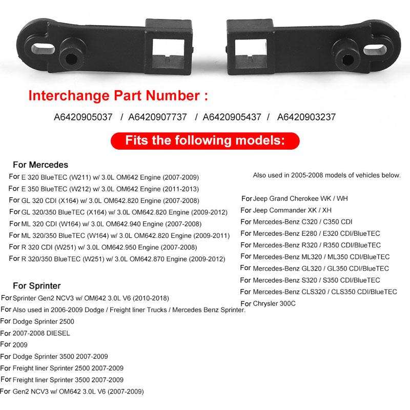 For Mercedes-Benz/ Jeep Car Intake Manifold Swirl Valve Arm Connecting Rod Repair Tool(Black)