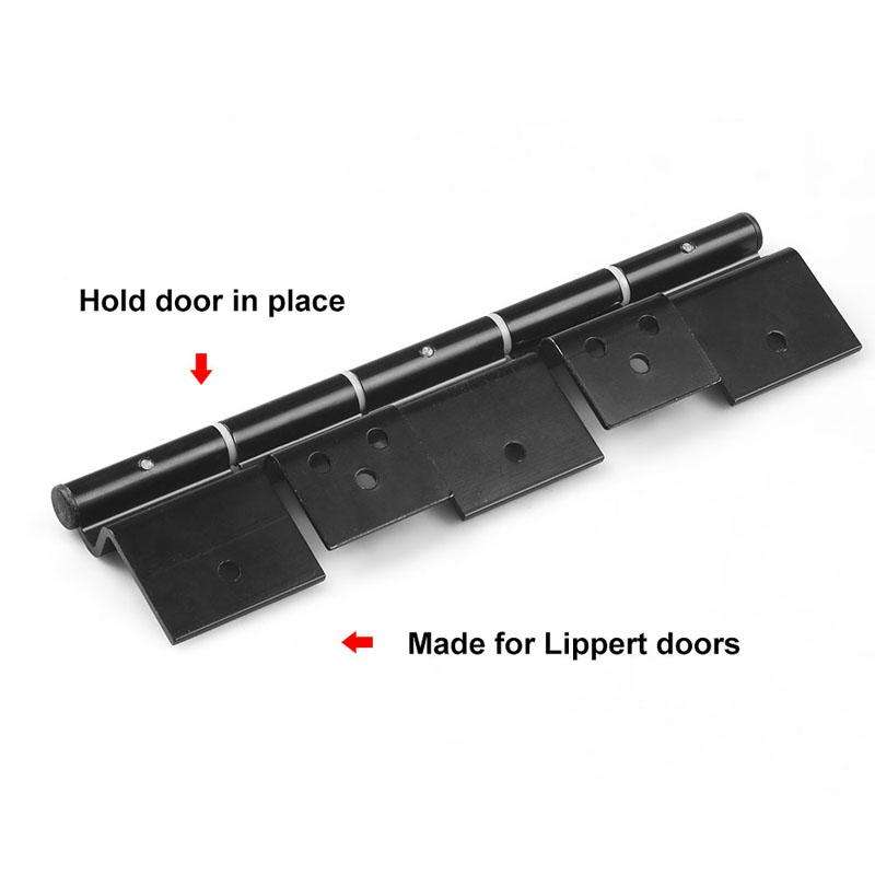 Caravan Door Hinges For Fifth Wheels Travel Trailers and Motorhomes(Black)