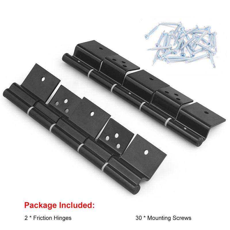 Caravan Door Hinges For Fifth Wheels Travel Trailers and Motorhomes(Black)