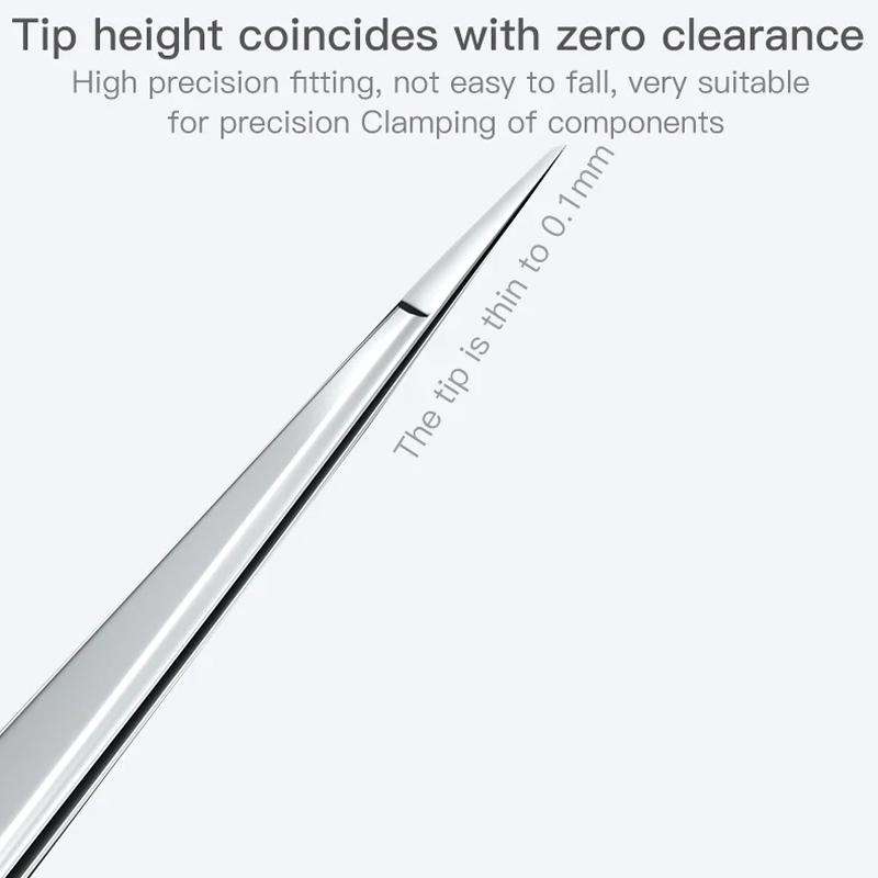MaAnt Hand-Polished Non-Magnetic Stainless Steel Tweezers(K)
