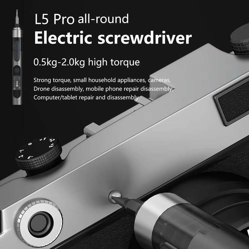 MaAnt L5Pro With 24 Batches Multi-Function Small Electric Screwdriver Set For Mobile Phone Repair