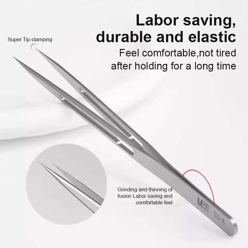 MaAnt SS-A1 Non-magnetic Stainless Steel Tweezers