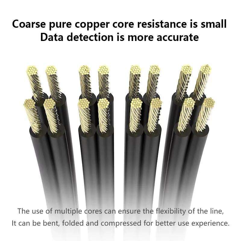 For Apple 7-16 Series Cell Phones MaAnt M064 1M 8 In 1 Power On Cable Flex Testing Line