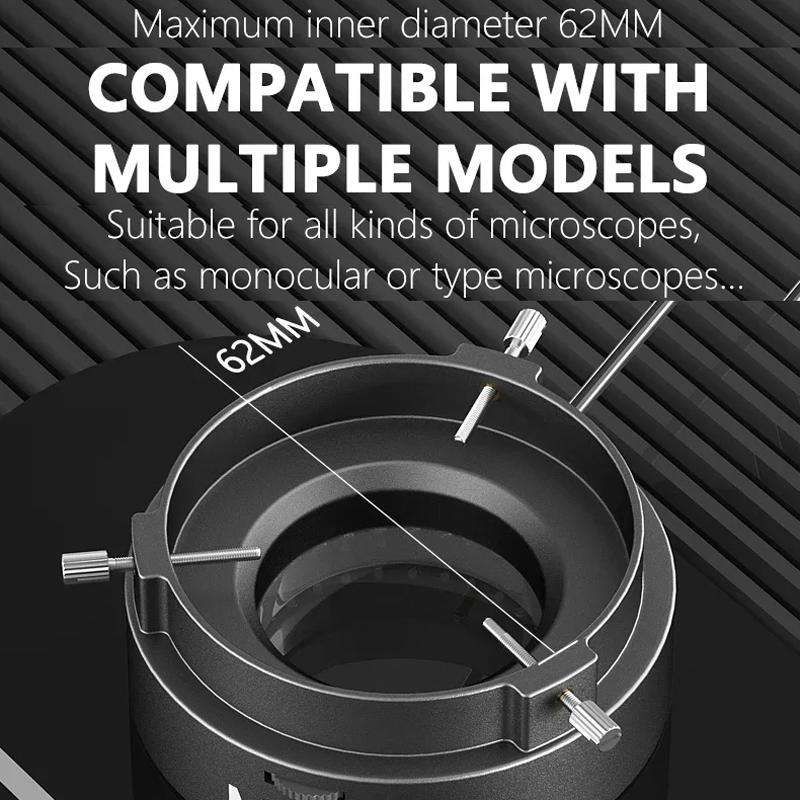 MaAnt MY-036 Cell Phone Repair 72 Beads Microscope Ring Light Source