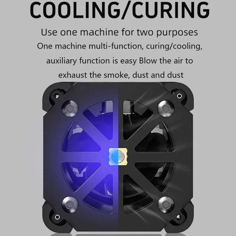 MaAnt MY-01 UV Curing Cooling Fan LED UV Cell Phone Lamination Repair Curing Lamps