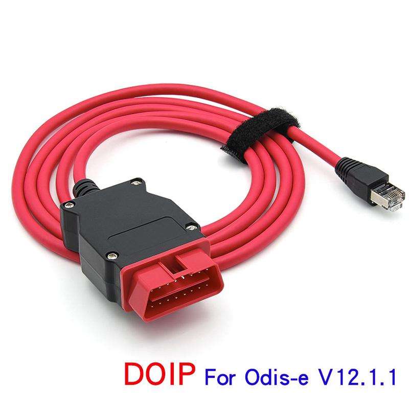 DOIP ENET Cable VAG DoIP Cable For Volkswagen / Audi MQB EVO, MLB, MEB Platform, For Odis-E V12.1.1(