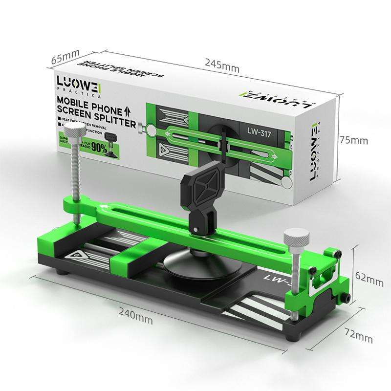 LUOWEI LW-317 Heat-free Screen Repair Assembly Separation Suction Cup Removal Removal Screen Camera