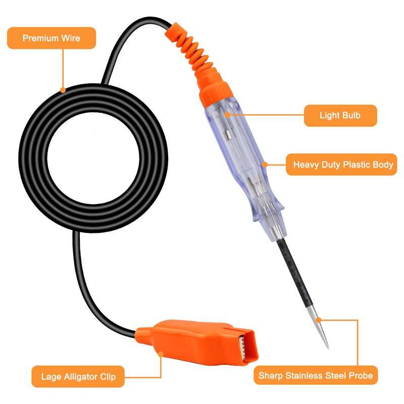 CNBJ-85076A 6V 12V 24V Car Multifunctional Circuit Tester Electricity Detector Pen Power Probe