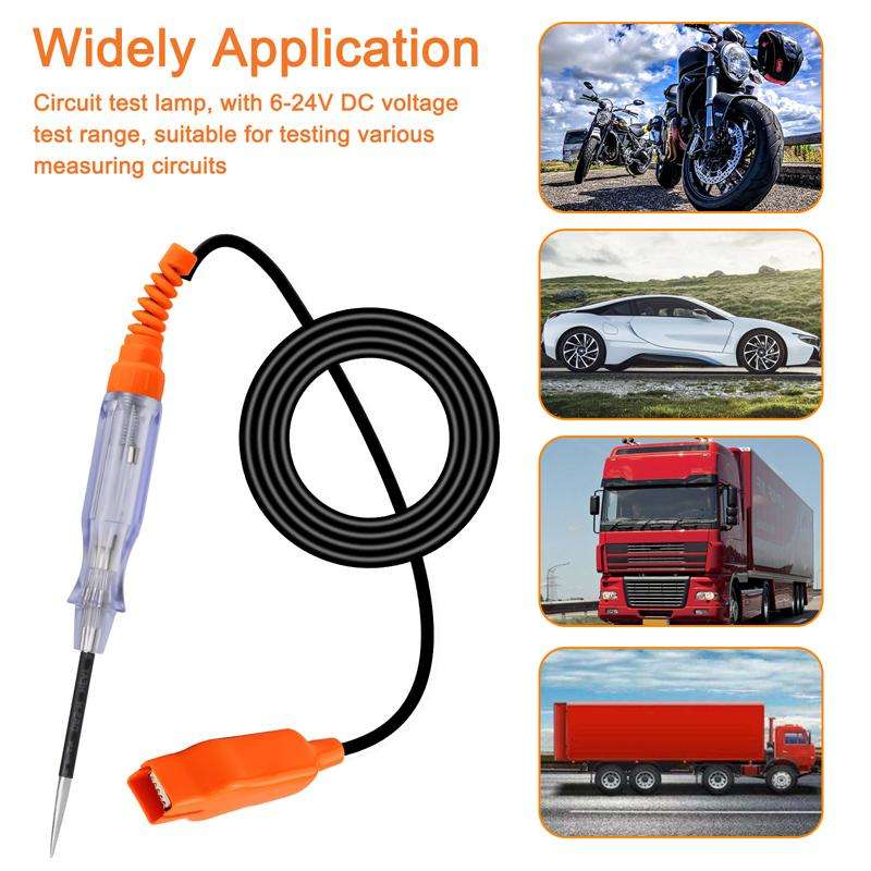 CNBJ-85076A 6V 12V 24V Car Multifunctional Circuit Tester Electricity Detector Pen Power Probe