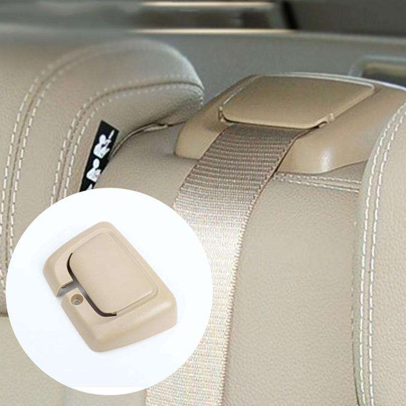 For 2012-2015 Mercedes-Benz ML / GL-Class W166 Car Rear Seat Belt Cover Guides 1669213800(Ginger Yel