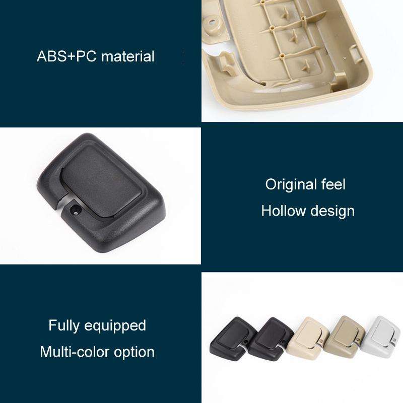 For 2012-2015 Mercedes-Benz ML / GL-Class W166 Car Rear Seat Belt Cover Guides 1669213800(Ginger Yel