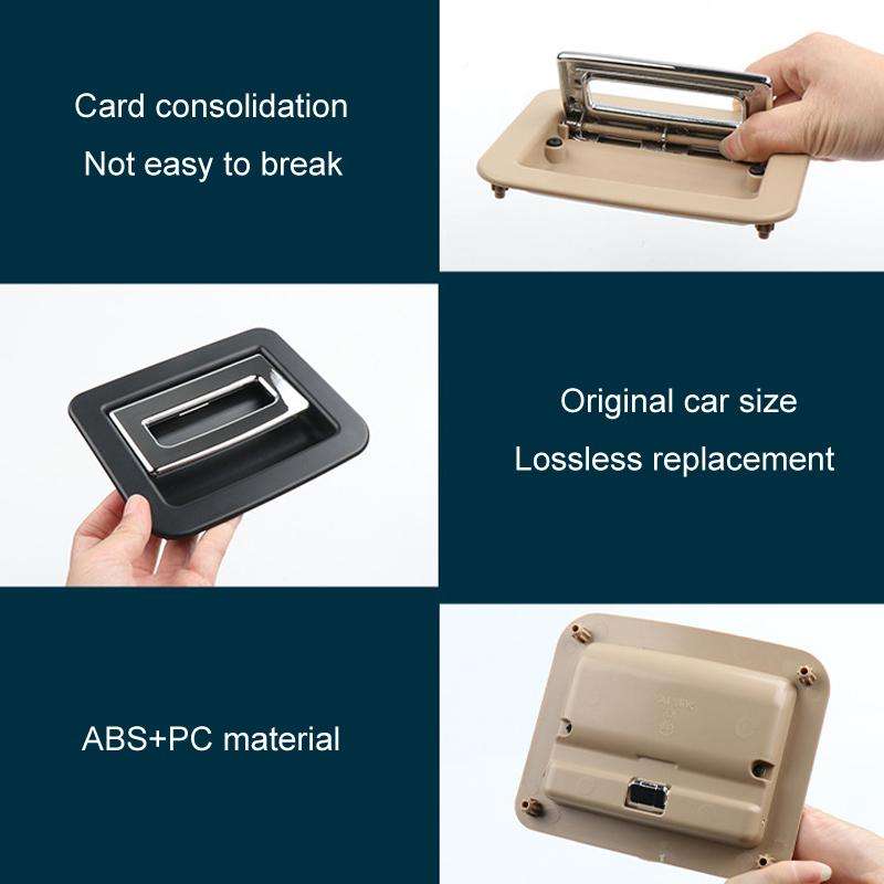 For 2010-2016 Porsche Cayenne / Paramera Car Boot Carpet Buckle Trunk Puller 95855111500, Style: Met