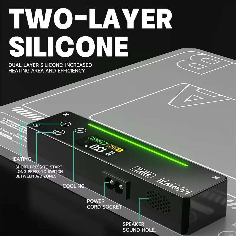 LUOWEI HP2 Screen Heating Table Constant Temperature Screen Removal Treasure Phone Tablet Screen Cha